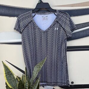 Under Armour Black and White Graphic Women's Tee